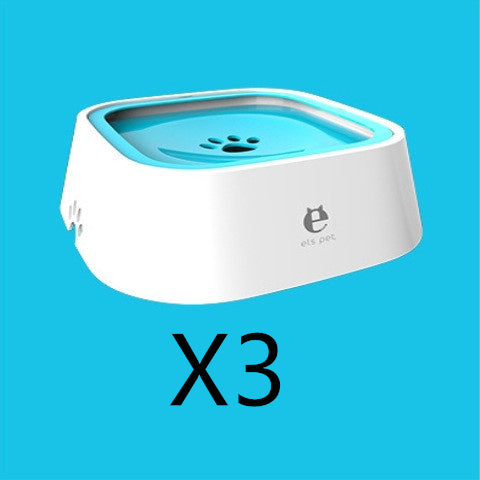 1.5L Anti-Overflow Pet Water Bowl - Floating No-Spill Dog & Cat Bowl