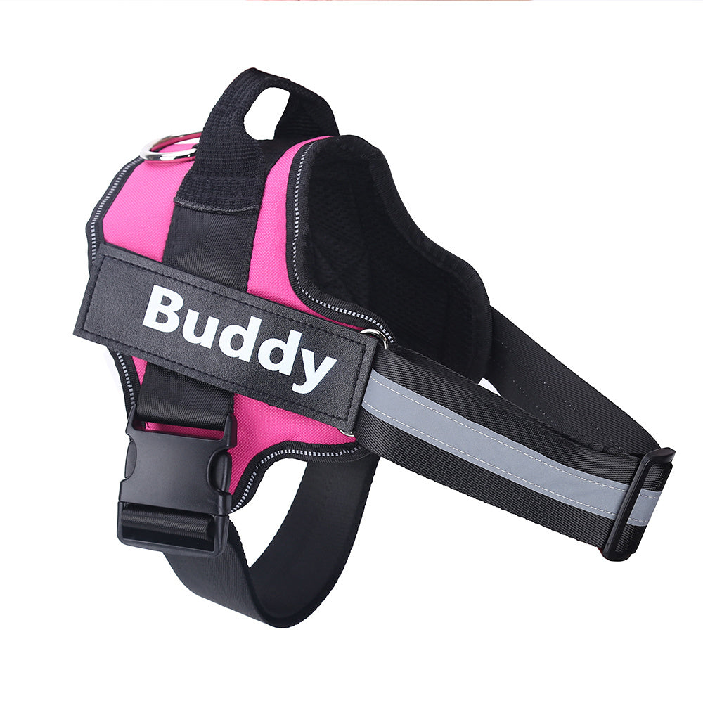 Personalized Dog Harness - No Pull Reflective Adjustable Vest