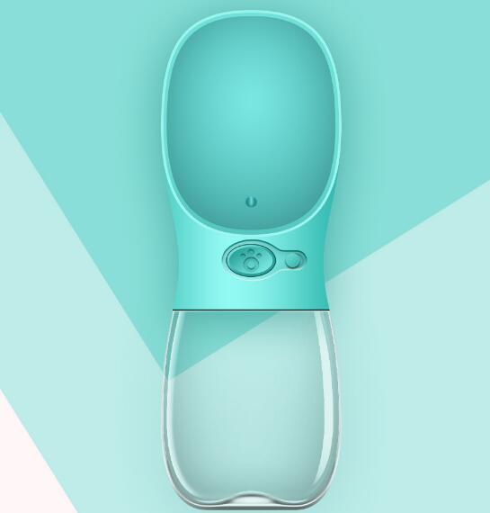 Pet Water Bottle - Portable Outdoor Dog Water Cup with Filter