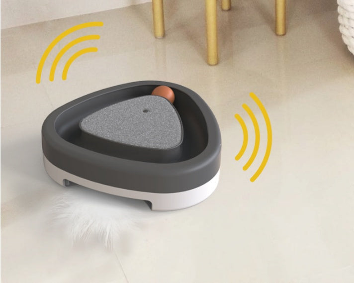 Triangle Turntable Electric Pet Toy