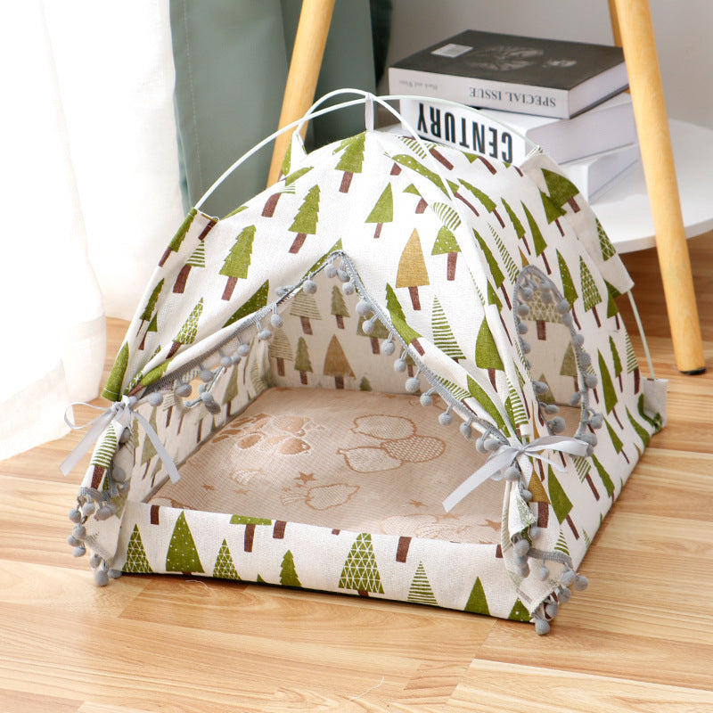 Cat Tent - Portable Pet House for Indoor & Outdoor Use