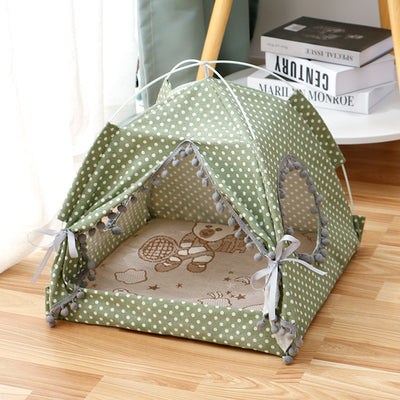 Cat Tent - Portable Pet House for Indoor & Outdoor Use