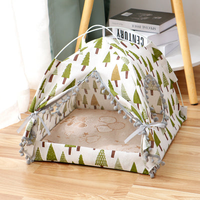 Cat Tent - Portable Pet House for Indoor & Outdoor Use