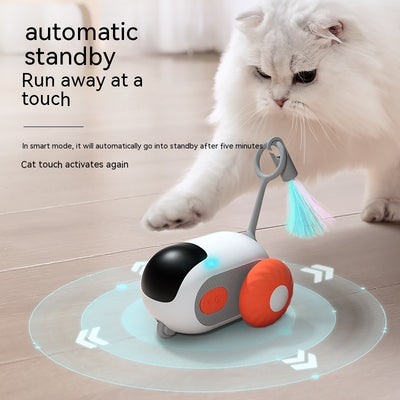 Remote Control Interactive Cat Toy - USB Rechargeable Smart Car