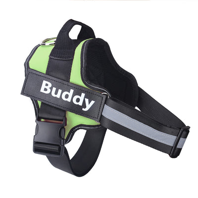 Personalized Dog Harness - No Pull Reflective Adjustable Vest
