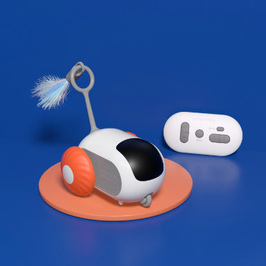 Remote Control Interactive Cat Toy - USB Rechargeable Smart Car