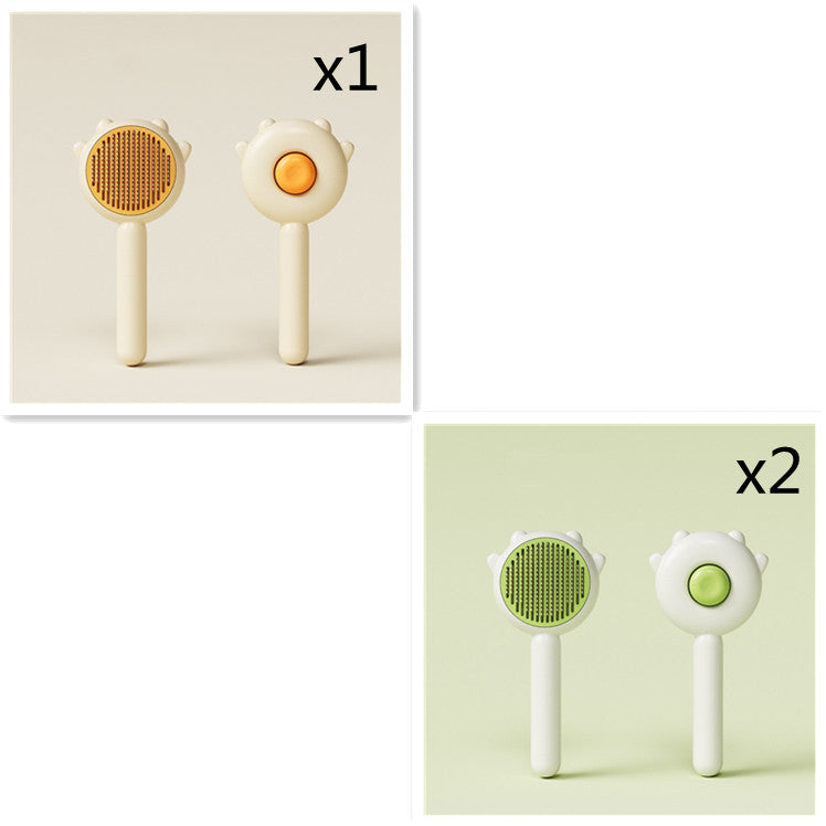 Cat Massage Comb - Hair Removal & Grooming Brush with Massage