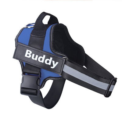 Personalized Dog Harness - No Pull Reflective Adjustable Vest