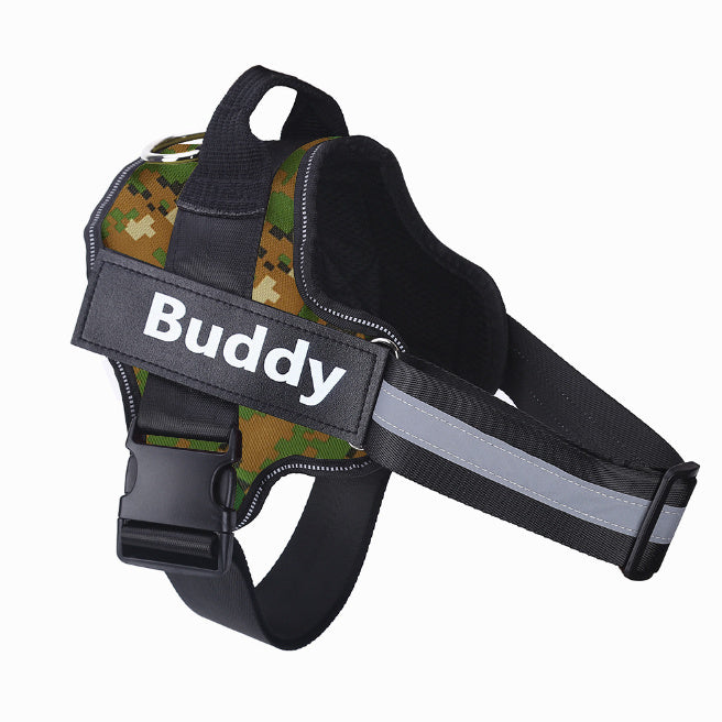 Personalized Dog Harness - No Pull Reflective Adjustable Vest