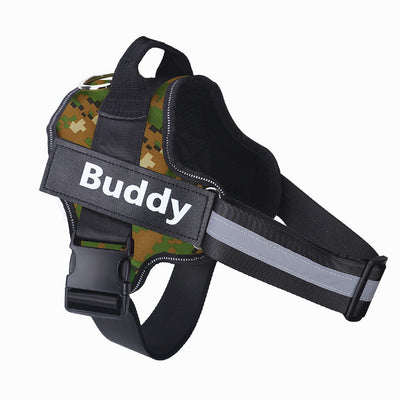 Personalized Dog Harness - No Pull Reflective Adjustable Vest