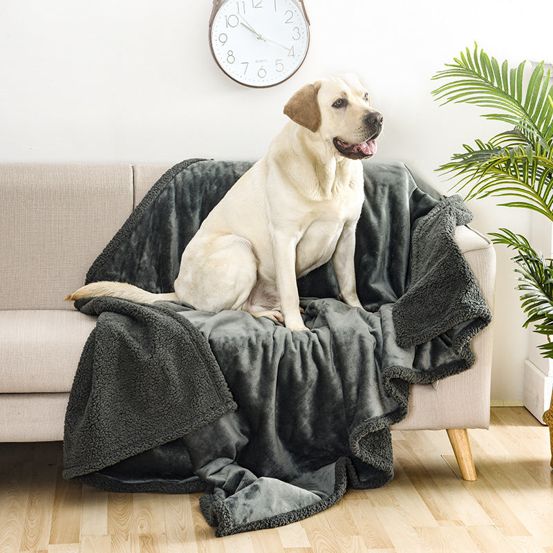 Thick Pet Blanket Dog Kennel