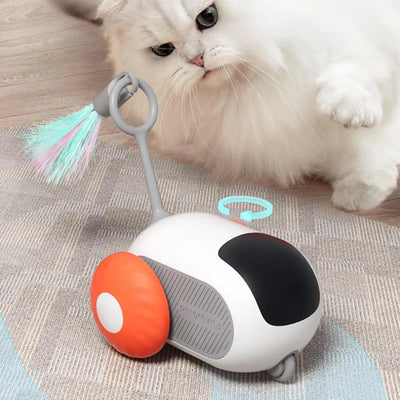 Remote Control Interactive Cat Toy - USB Rechargeable Smart Car