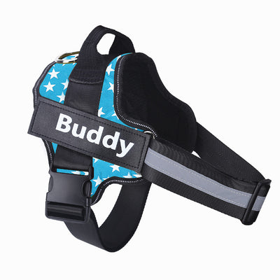 Personalized Dog Harness - No Pull Reflective Adjustable Vest