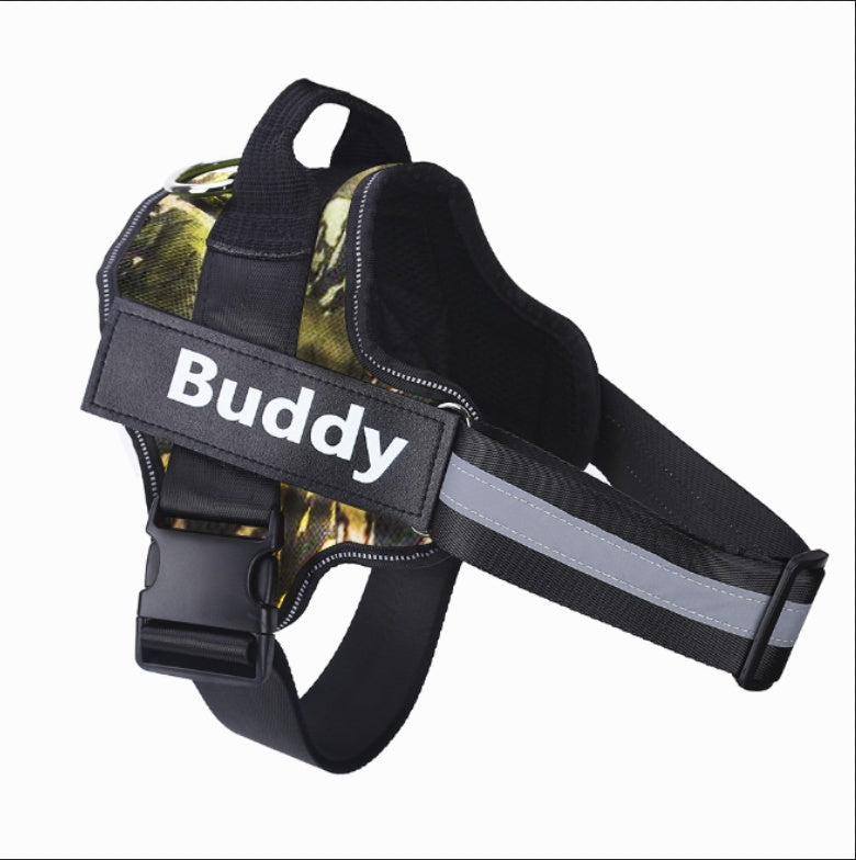 Personalized Dog Harness - No Pull Reflective Adjustable Vest