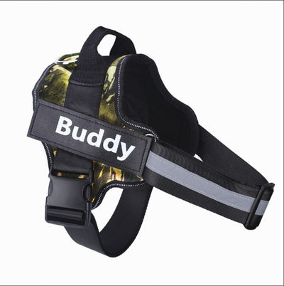 Personalized Dog Harness - No Pull Reflective Adjustable Vest