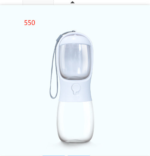 2-in-1 Pet Water & Food Cup - Portable 300ml Bottle for Dogs