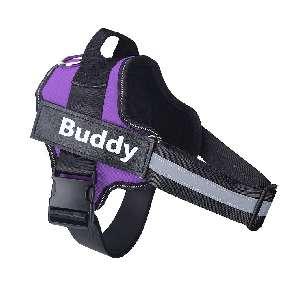Personalized Dog Harness - No Pull Reflective Adjustable Vest