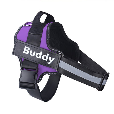 Personalized Dog Harness - No Pull Reflective Adjustable Vest