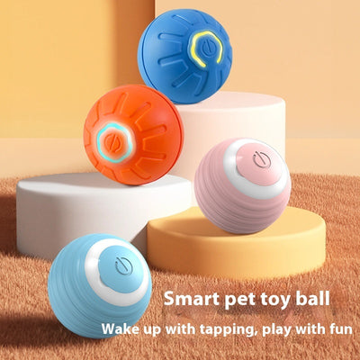 Smart Interactive Pet Ball - USB Automatic Moving Toy for Dogs & Cats