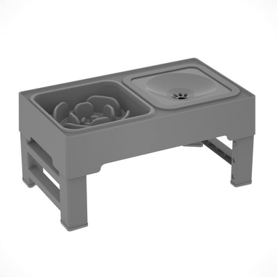 Adjustable Double Dog Bowl Stand
