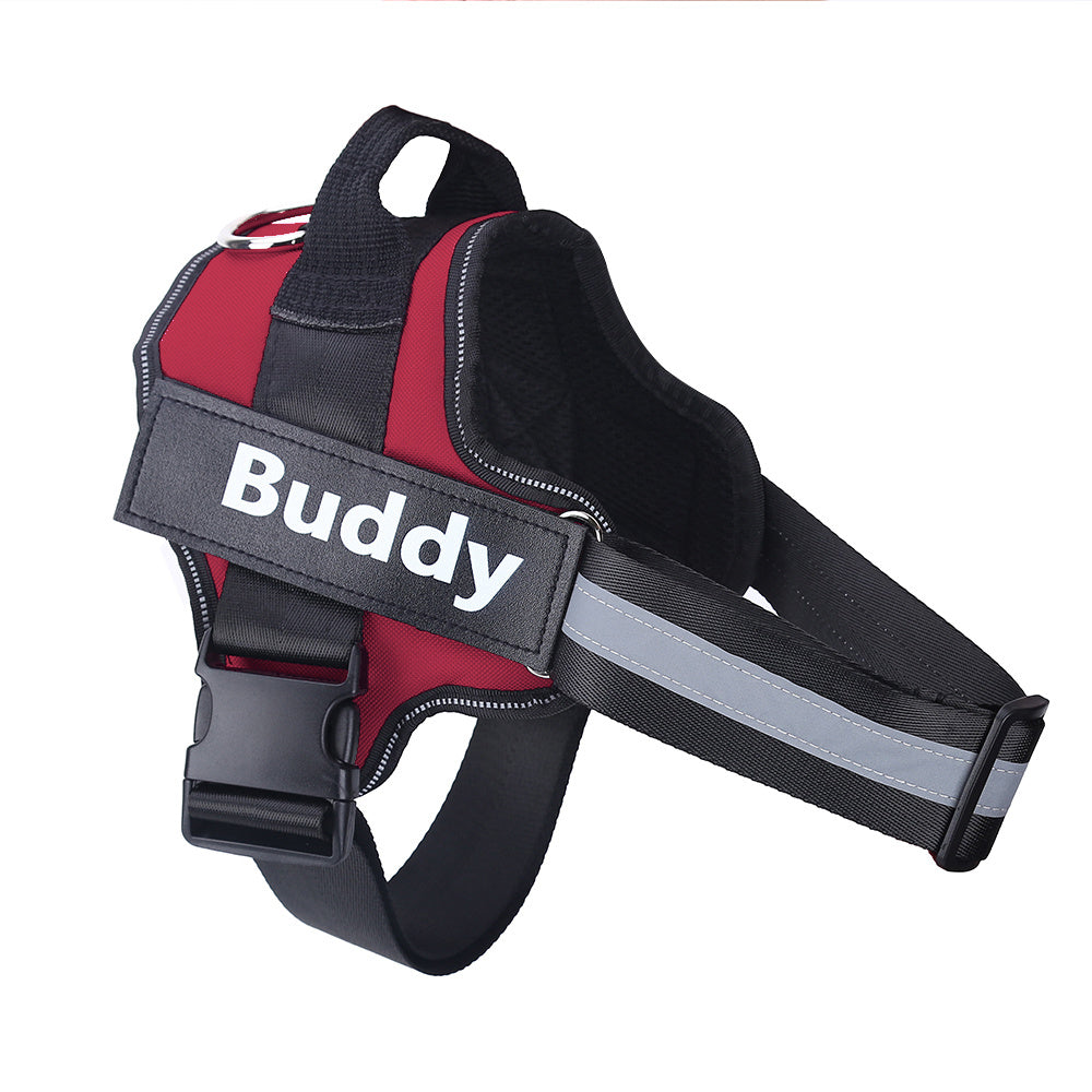 Personalized Dog Harness - No Pull Reflective Adjustable Vest