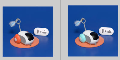 Remote Control Interactive Cat Toy - USB Rechargeable Smart Car