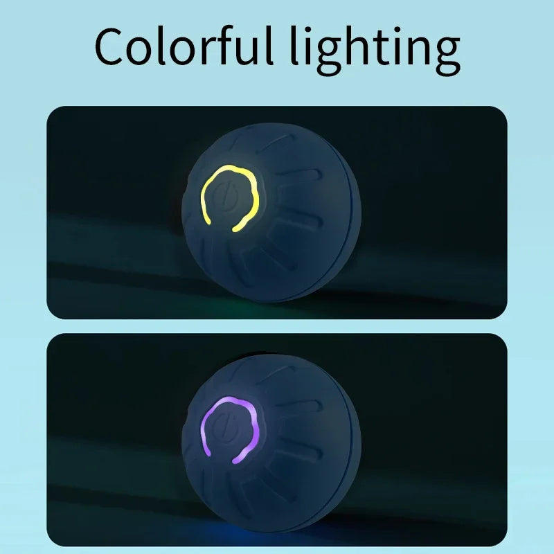 Smart Interactive Pet Ball - USB Automatic Moving Toy for Dogs & Cats