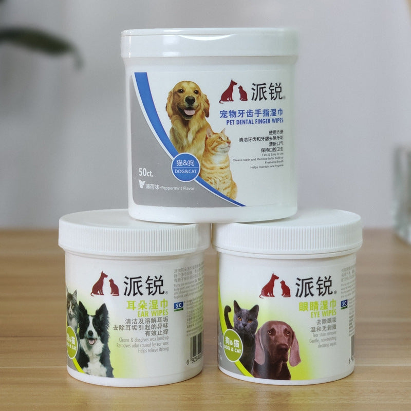 Pet Wipes for Cleaning Teeth