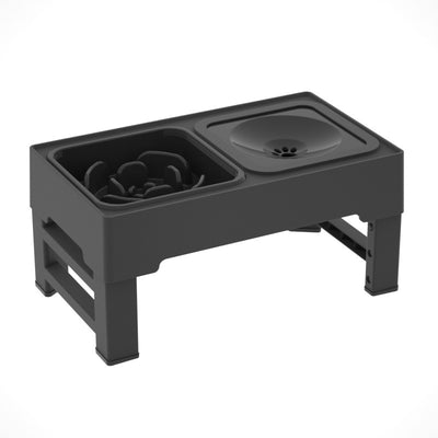 Adjustable Double Dog Bowl Stand