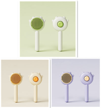 Cat Massage Comb - Hair Removal & Grooming Brush with Massage