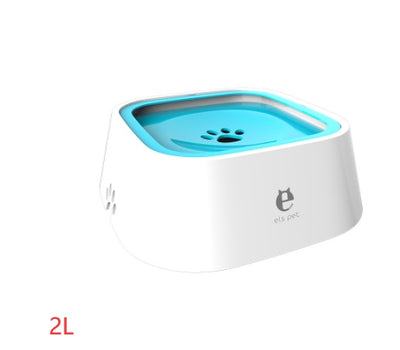 1.5L Anti-Overflow Pet Water Bowl - Floating No-Spill Dog & Cat Bowl