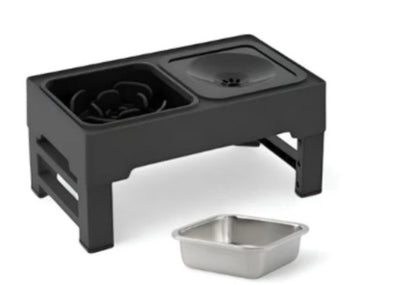 Adjustable Double Dog Bowl Stand